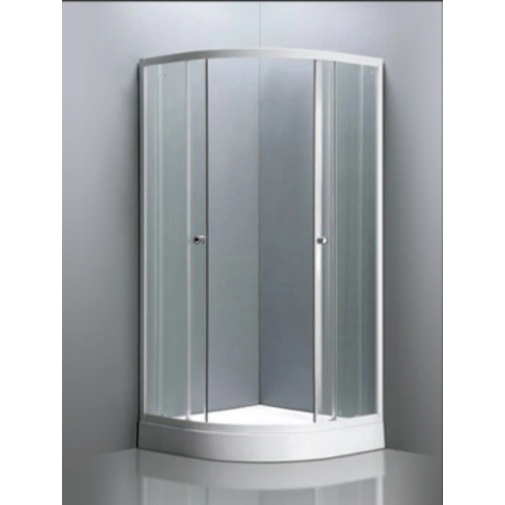 Cabina Curva 80 x 80 x 1,92 cm (SIN PISO)