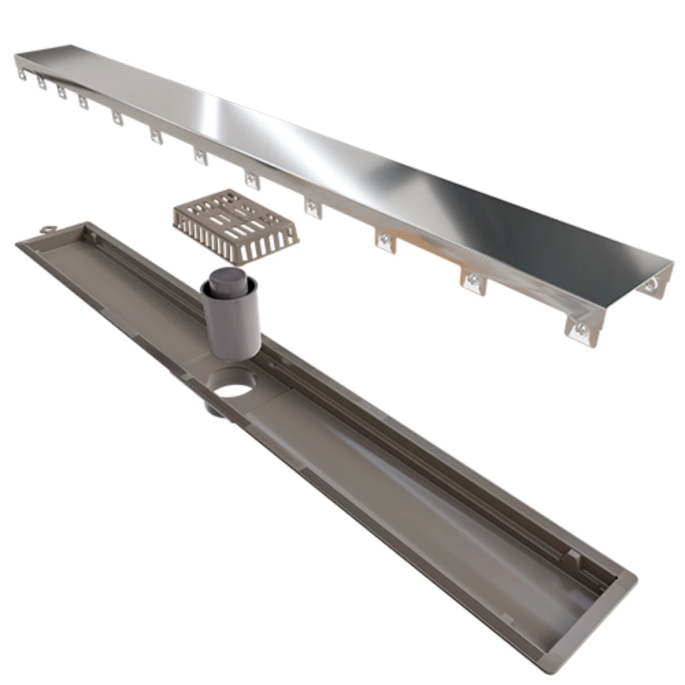 Rejilla Lineal VERSATILE 75cm salida central Revestible