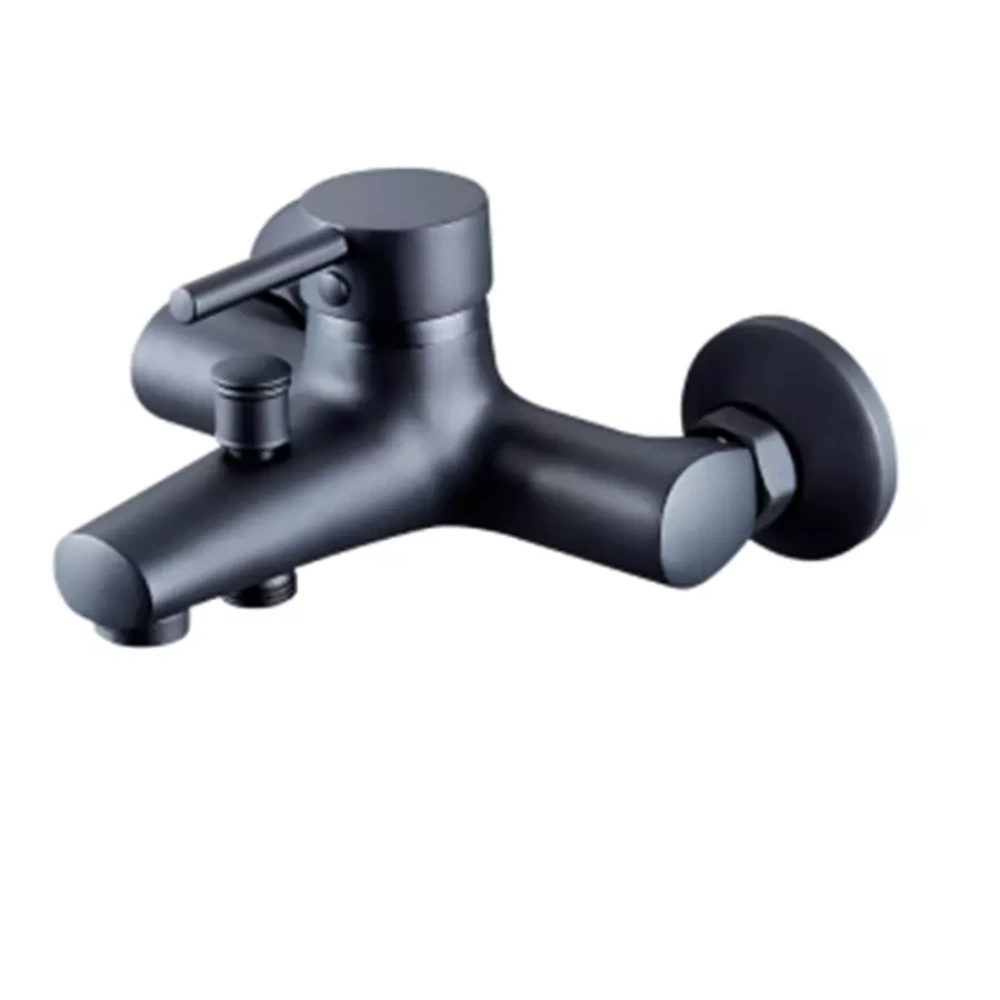 Bañera exterior +soporte+tel+flex Miami *Black