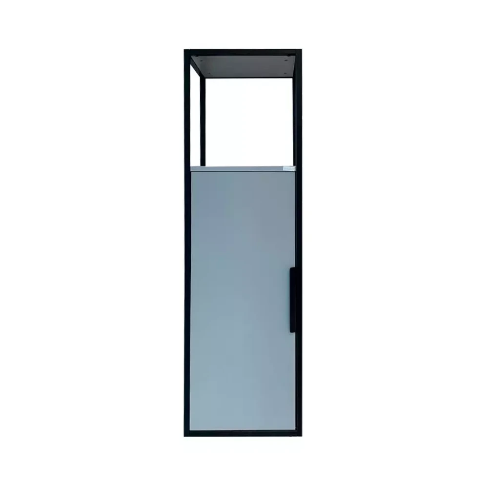 Anaquel Black Frame Gray