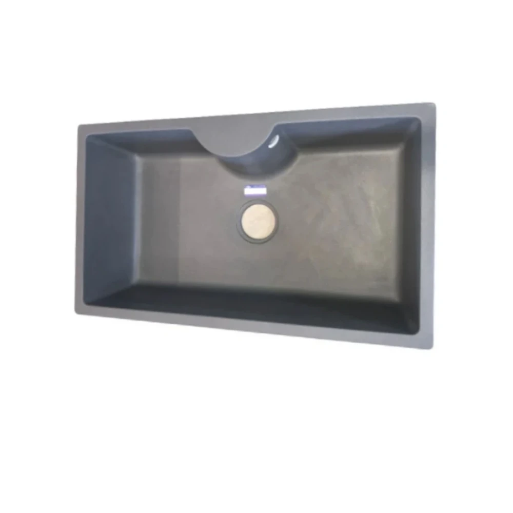 Pileta simple composite gris 78 x 45 VINDEX