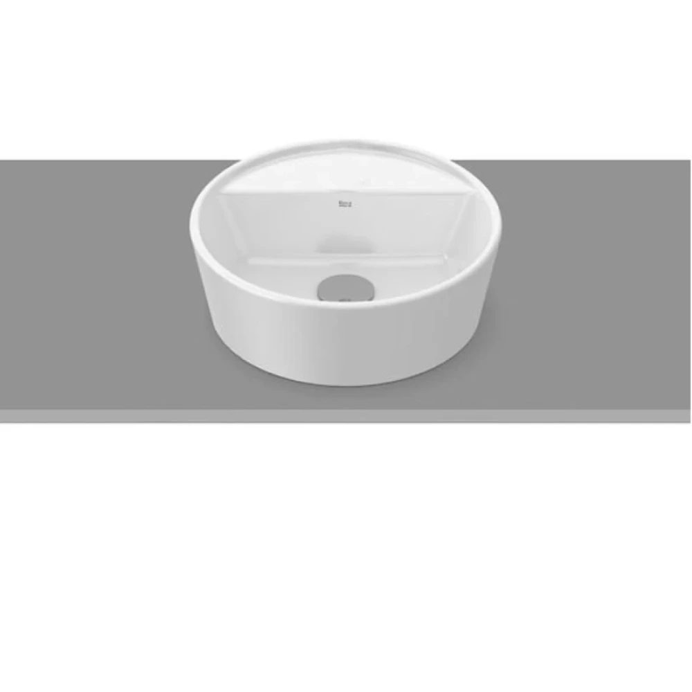 Bacha de  Apoyo de porcelana Óptica 370 Blanca