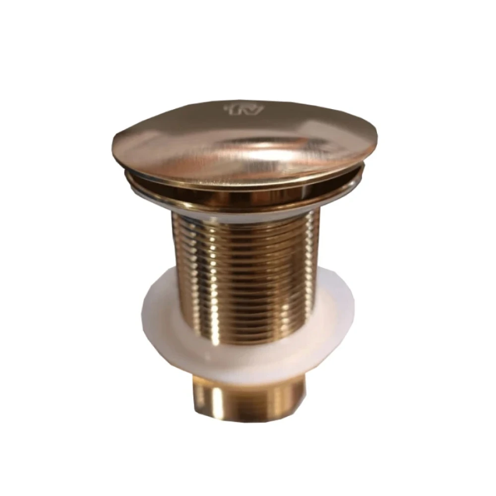 Válvula Tip Top  s/desborde Brushed Gold