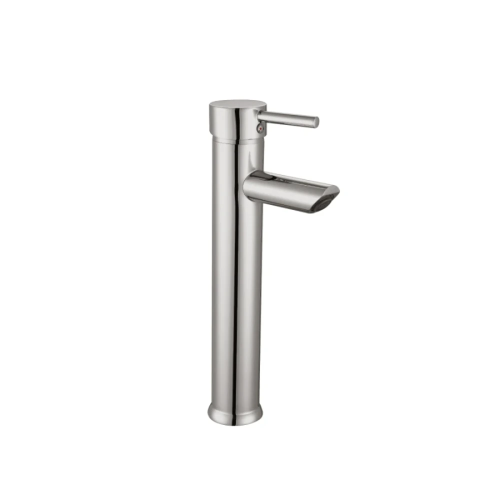 Monoc. Lavatorio Alto Nickel Brush  Línea New Birillo