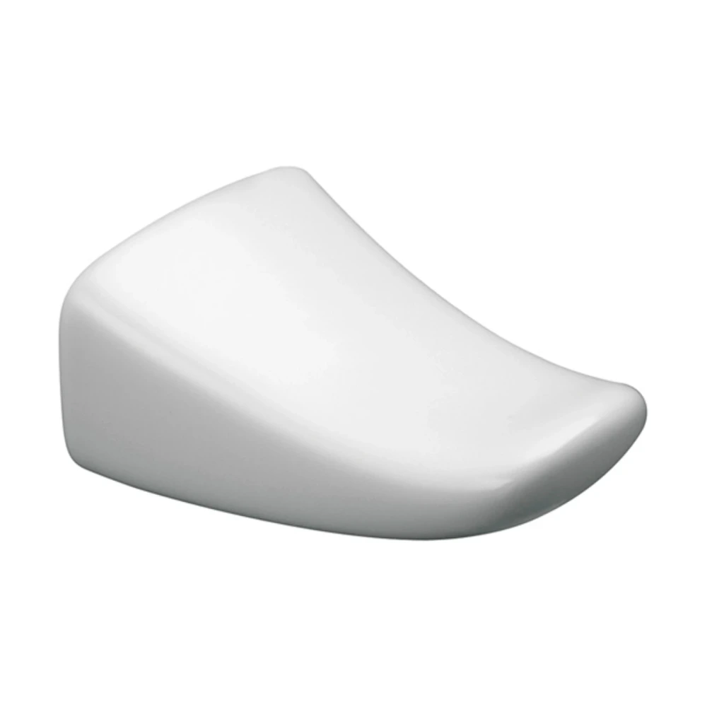 Percha De Loza Blanca