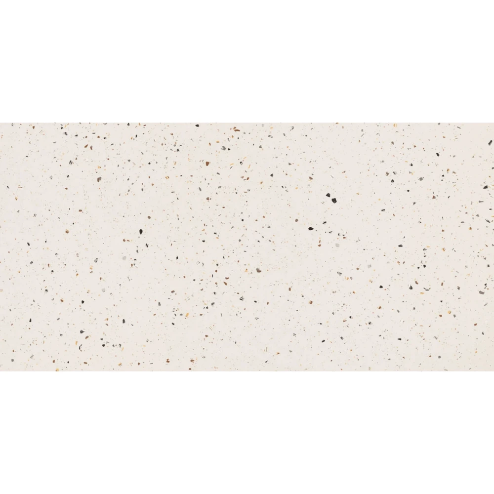 Porc Blanco Natural Terrazzo 60X120Cm Piso Pared