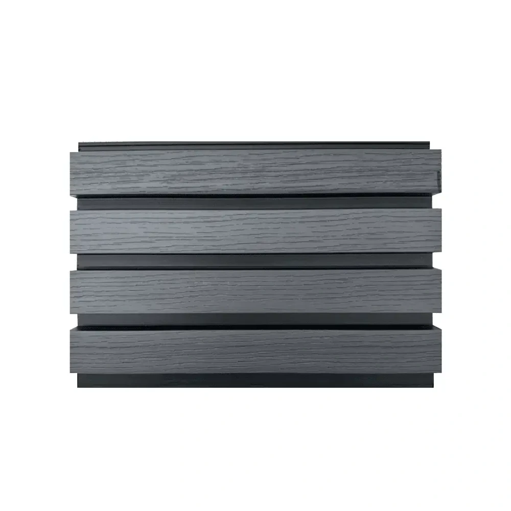 Wpc 03 Para Exterior Roble  Grey/Negro