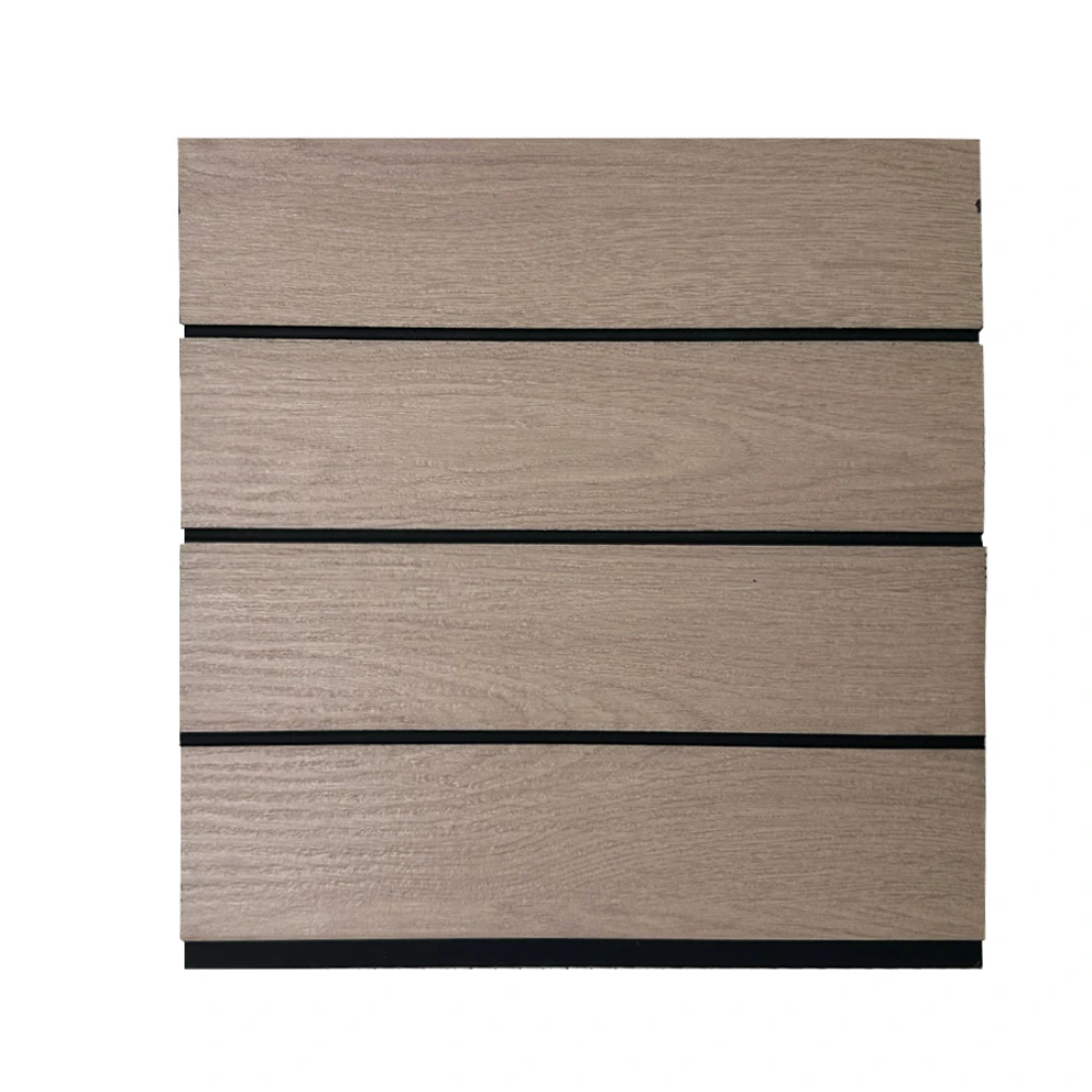 WPC -PB1552 Panel Interior  3D EPS Haya / Negro  2850x315x7 mm