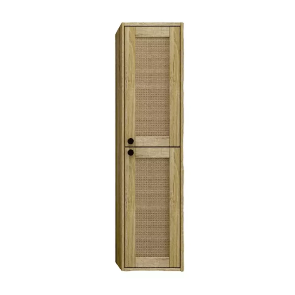 Anaquel Wood + Rattan