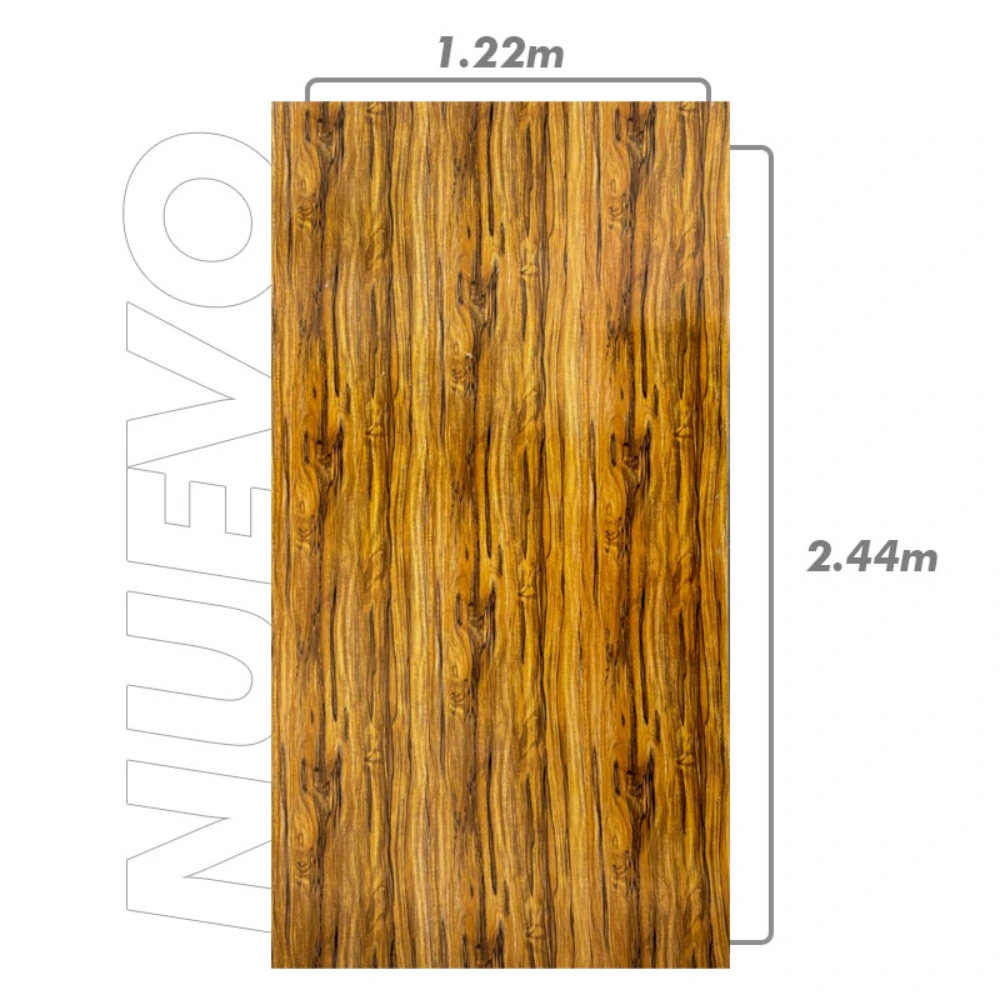 Placa de PVC simil Madera