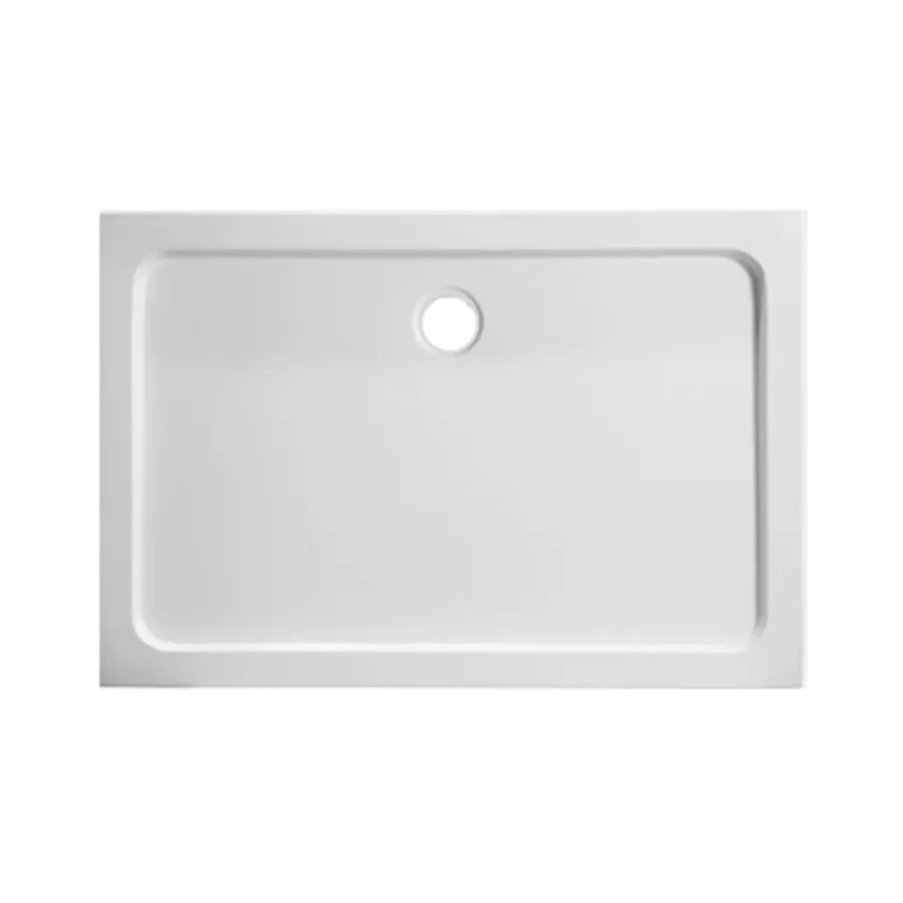 RG-PLDP1208 PLATO DUCHA SLIM + VALVULA 120x80x5 cm ACRILICO