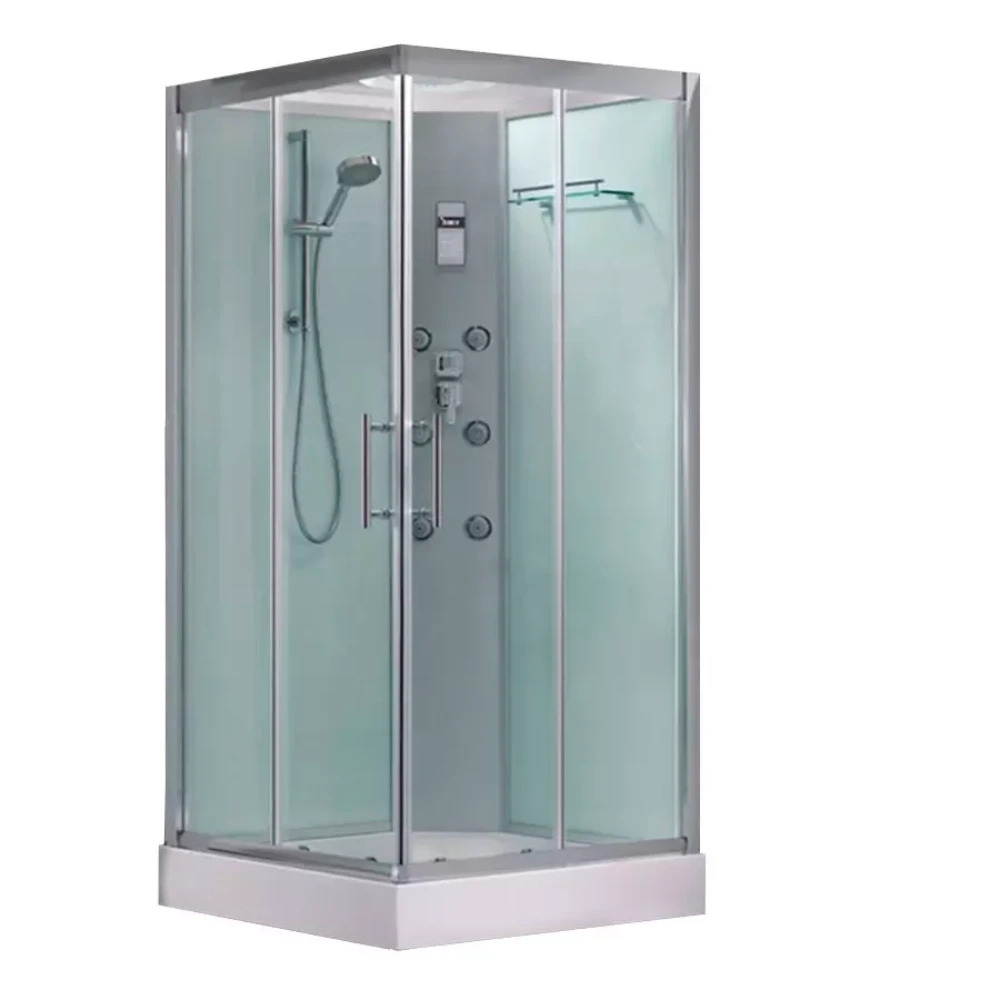 Cabina Esquinera c/Techo 90*90* 215 cm Cuadrada