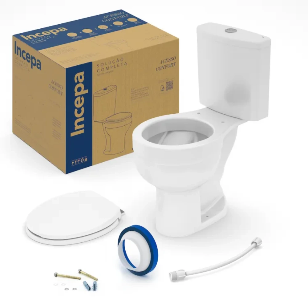 Kit Inodoro  Acesso Confort Blanco