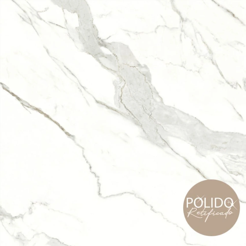 Gres Porce. Statuario Rect  . 66 x 66