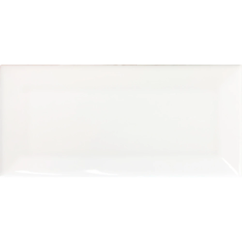 Subway Blanco Brillo Biselado 10,5 x 21,5 caja 0,91m2
