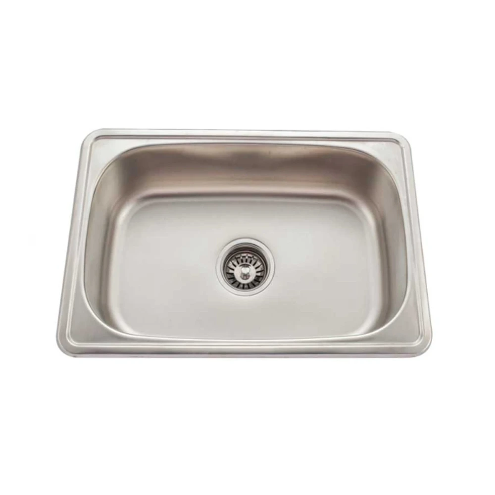 Pileta Simple de Cocina Acero Inox 201-  48X34.5X18 cm DGC