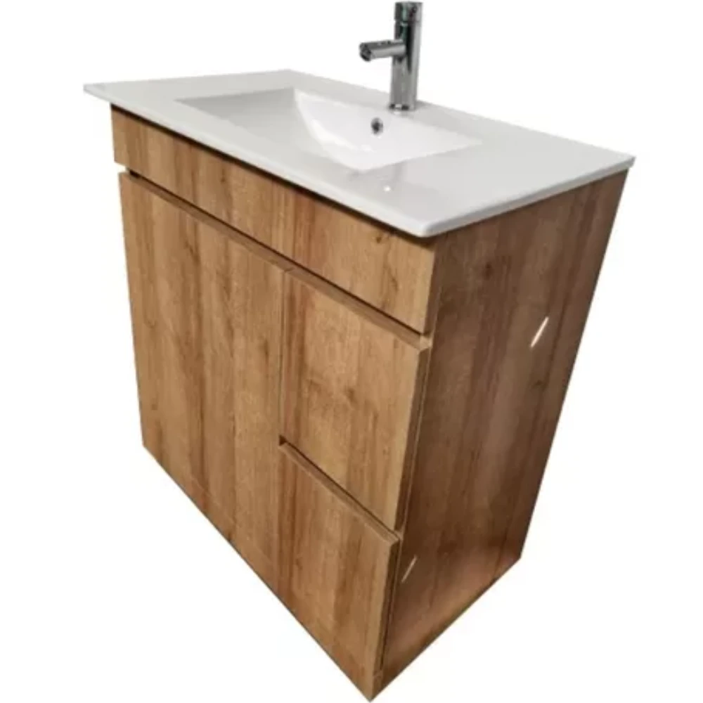 Mueble De Baño Color Nevada Roble 82 x 47 x 84 cm