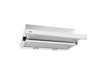 Campana Extensible con motor ECOPOWER A y 5 velocidades en 60 cm Frente Blanco