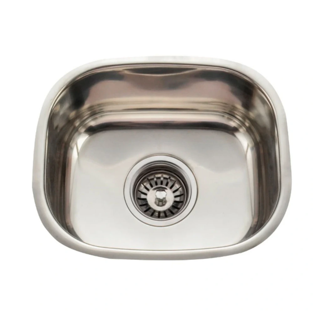 Pileta Simple Bajo Mesada de cocina brillo dgc