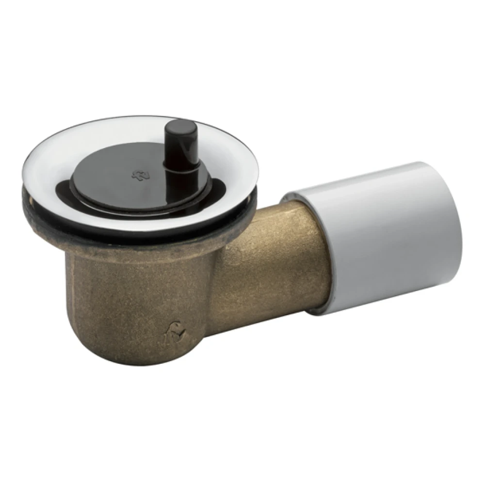 Valvula Desagüe Para Bañera  1 1/4″ c / Codo y Tapon