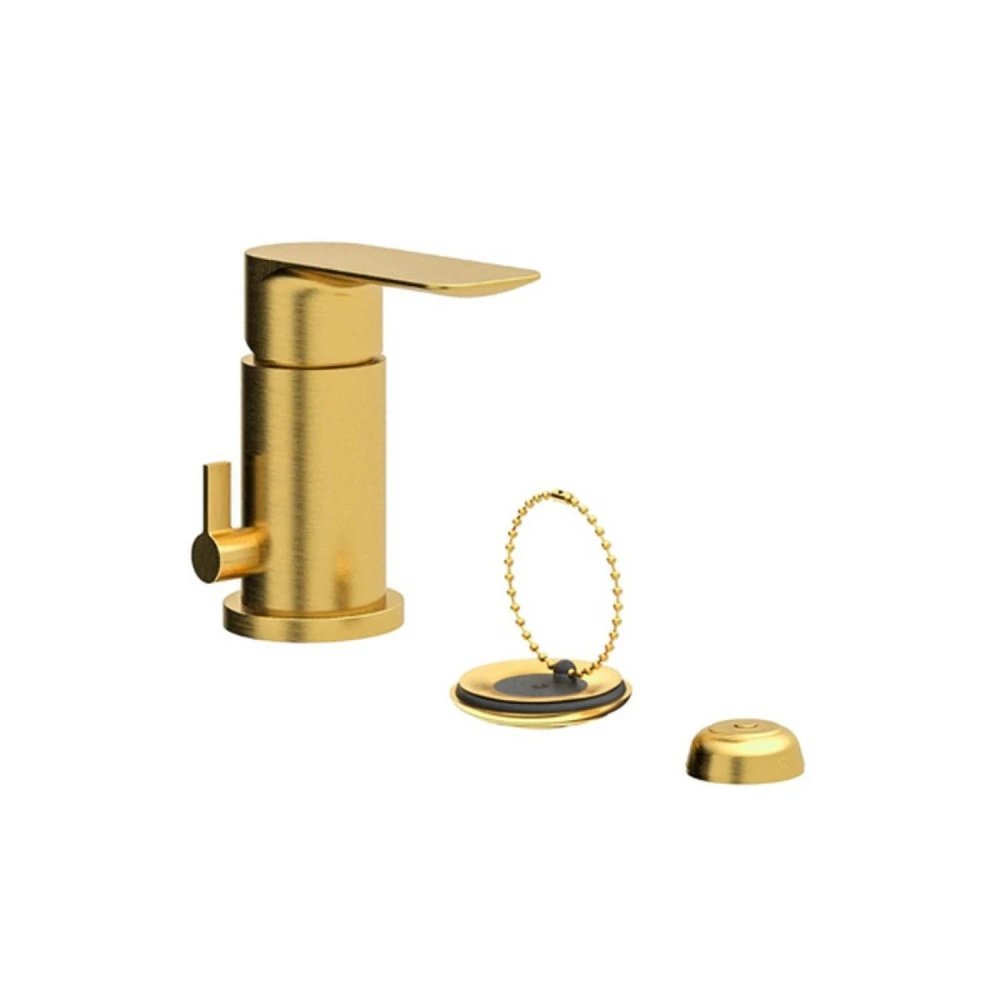 Griferia Monoc. Bidet c/ Transferencia. Bushed Gold Linea Coty
