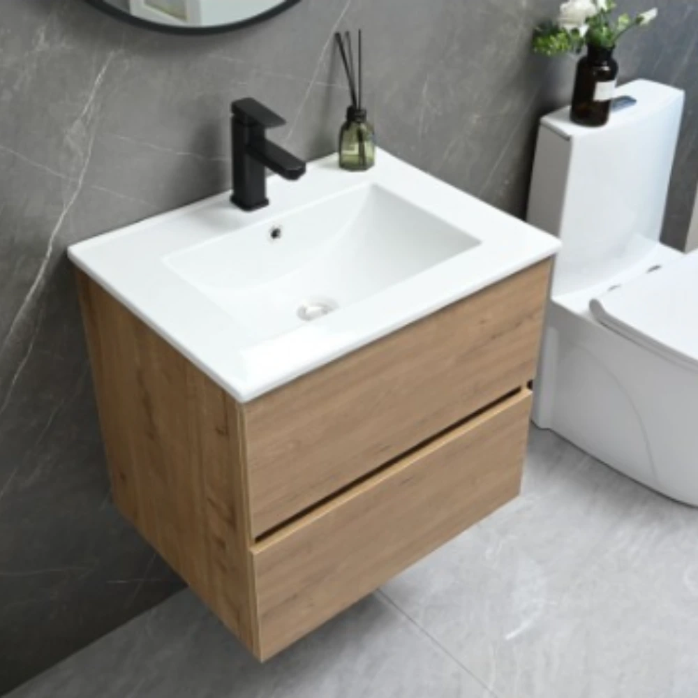 ROZ60-7027 Mueble c/bacha 60cm-  Beige