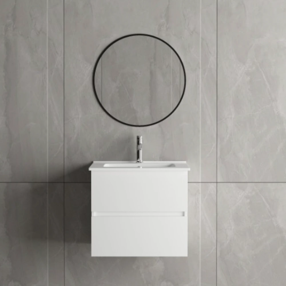Mueble c/bacha 60cm-  ROZ60-WHITE