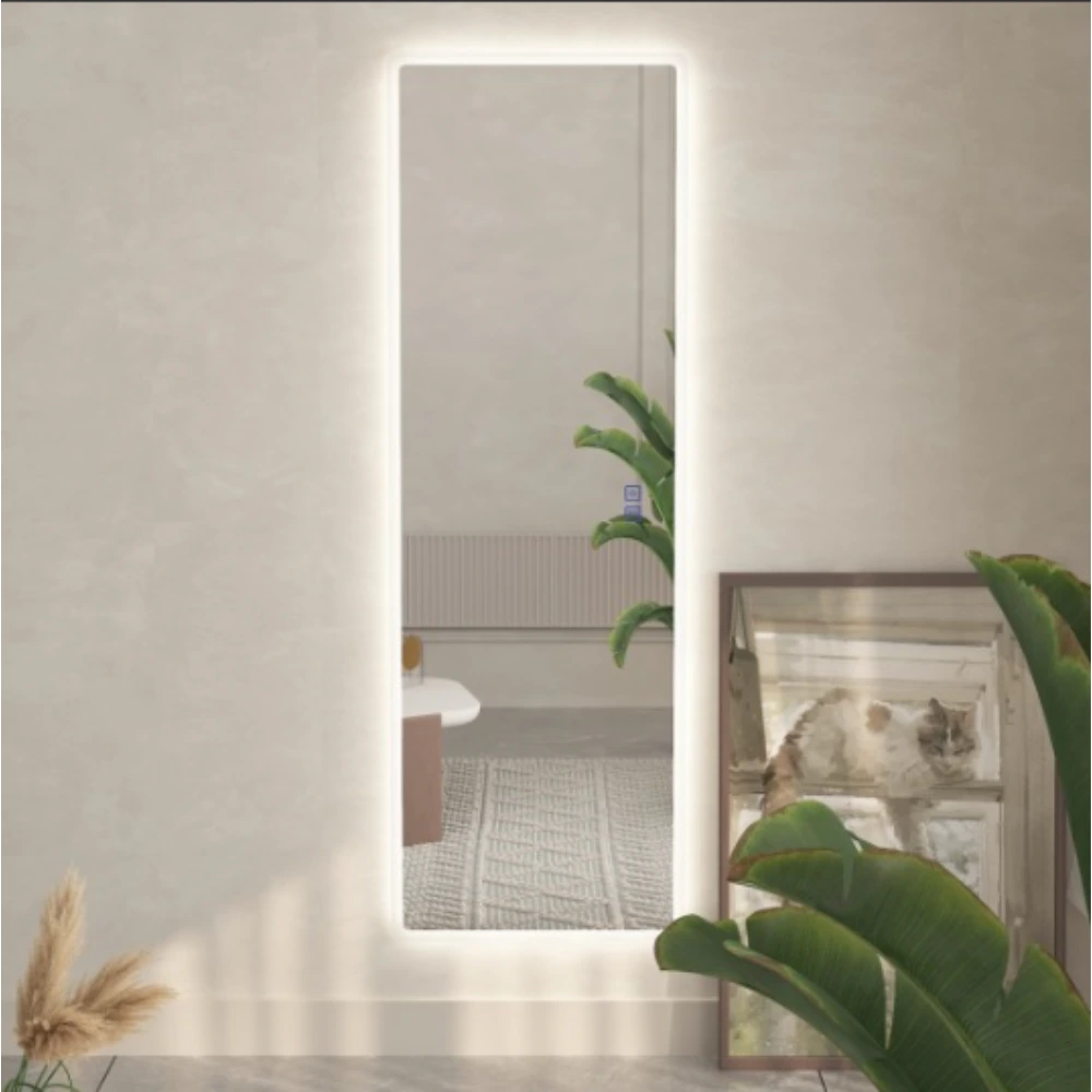 635-1 Espejo Led c/ Desempañador 50 x 1,50 cm