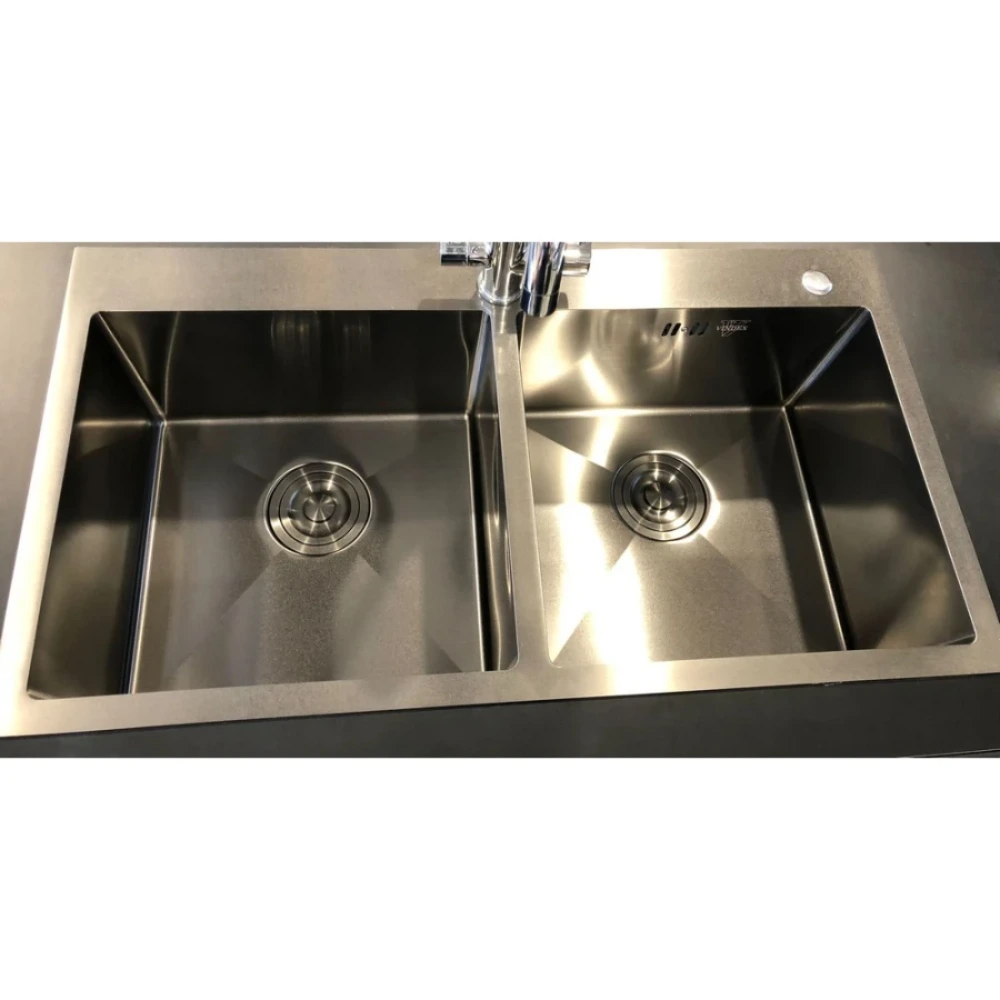 Vindex Pileta Y Media Black 82 X 45 cm