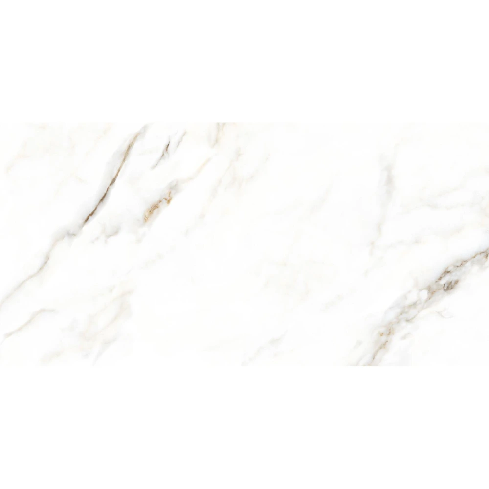 Semi Gres Veta Dorada Marmolado Pulido 54X109Cm Piso Pared