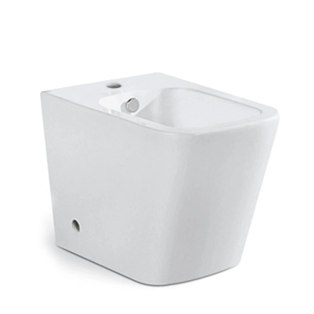 Bidet con transferencia blanco brillo de porcelana sanitaria linea hazen