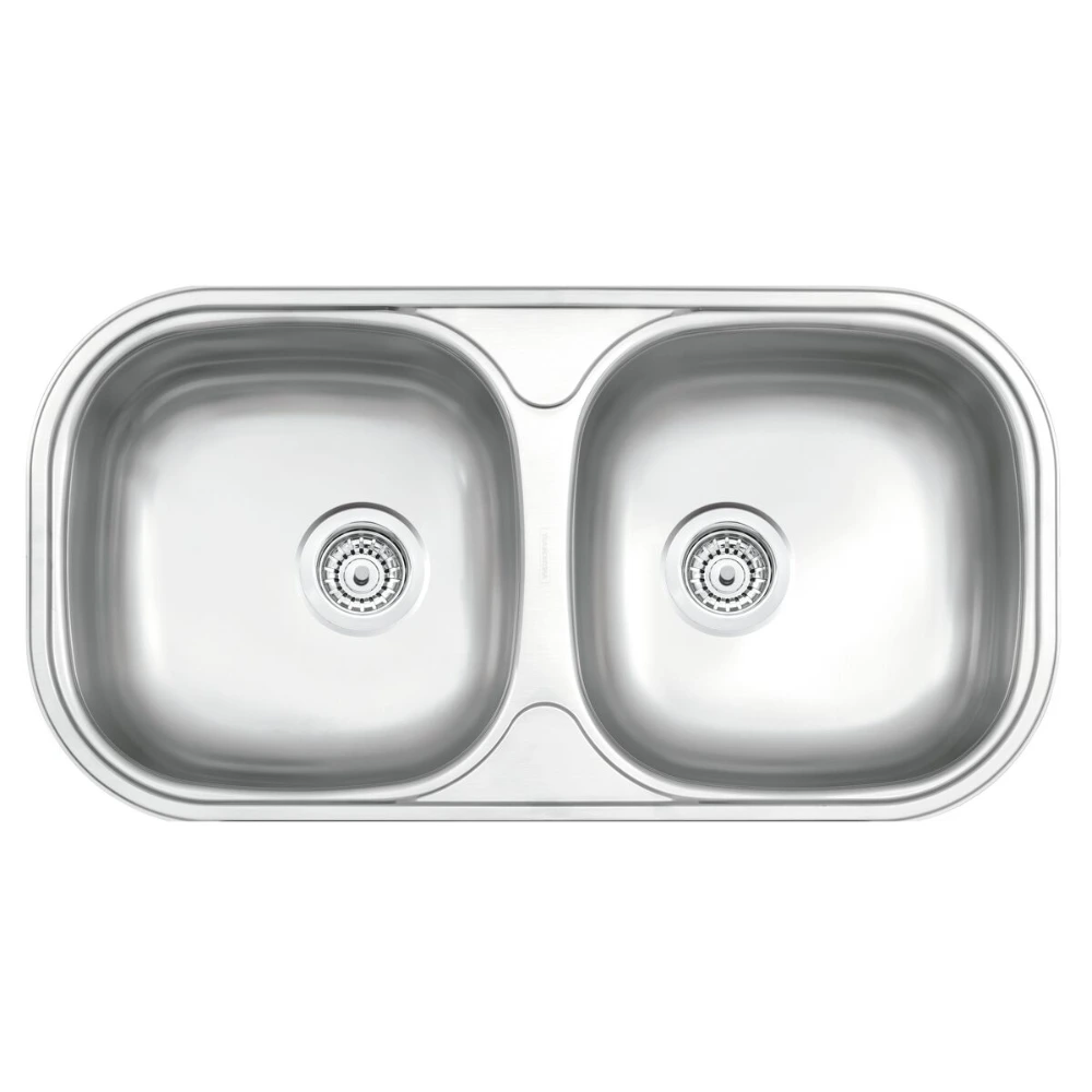 94032/102 -Pileta Doble Tramontina Opaco -78 x 40 x 14,5 cm