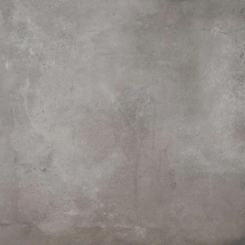 Porcelanato de 90×90 Gris Rustico Mate  con textura espesor 11mm serie flat Eliane