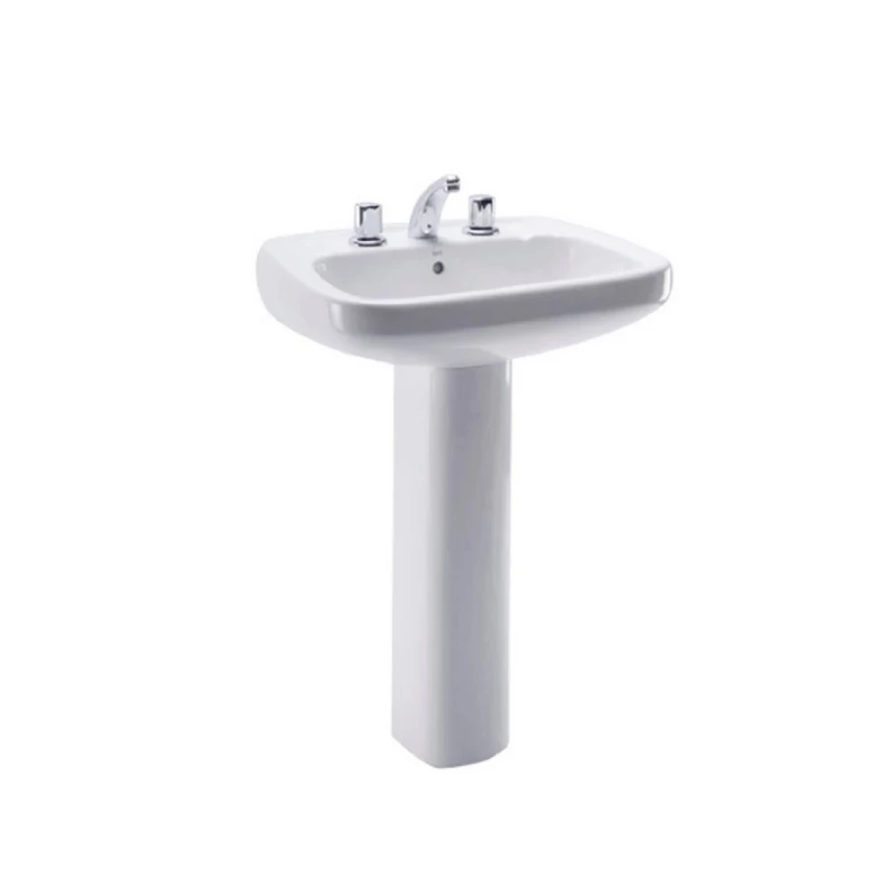 Lavatorio y Pedestal blanco 1 Agujero MONACO