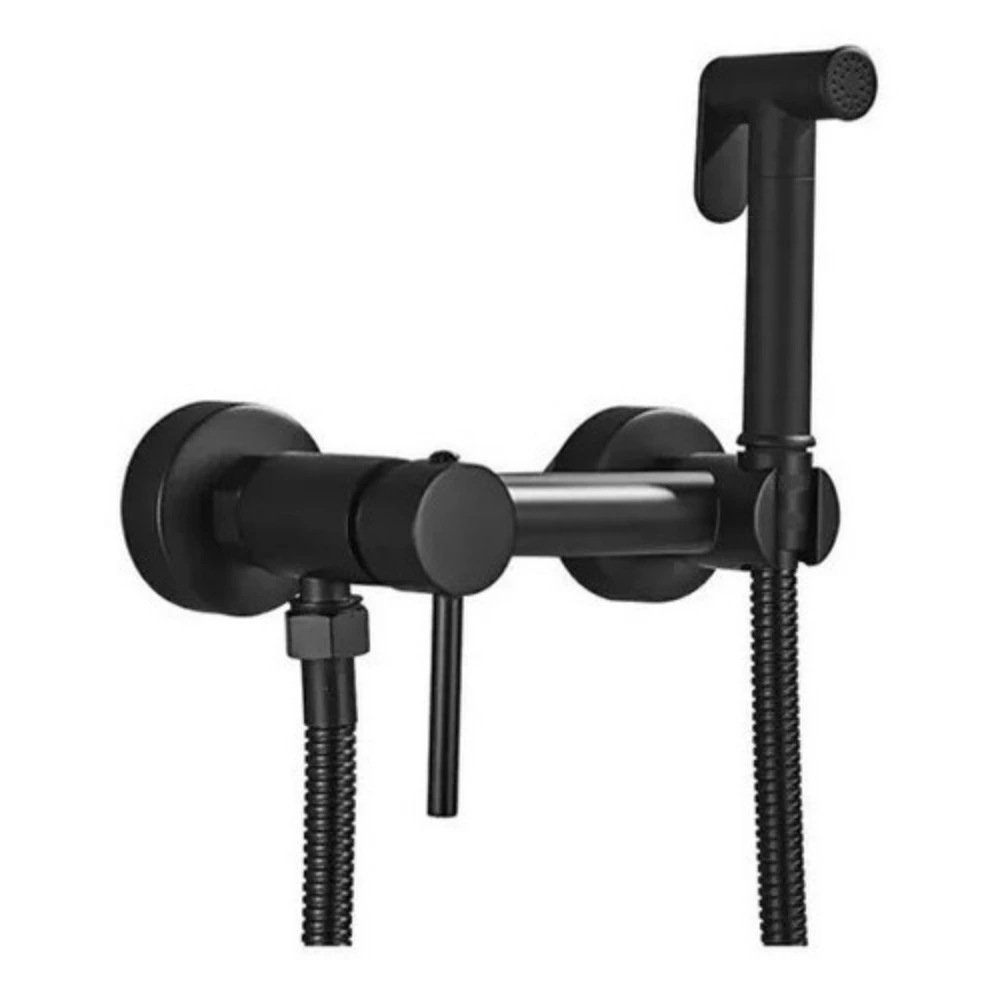 50779 -Ducha Higienica Negro Mate