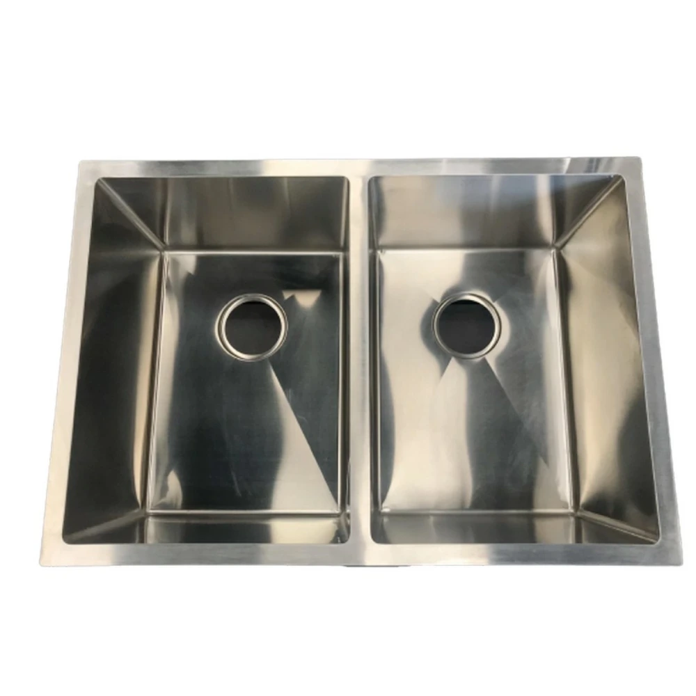 Pileta Doble de sobreponer o embutir 83.8 x 50.8 VINDEX