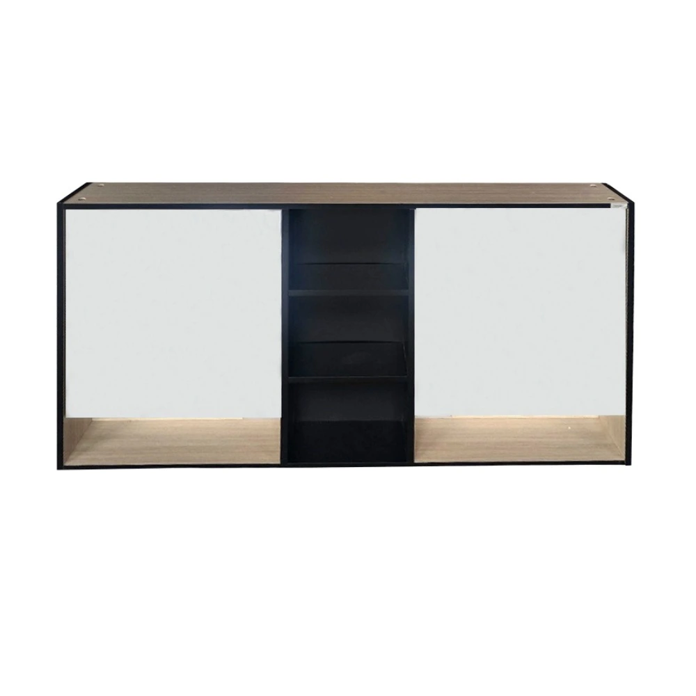 Espejo 2 Puertas con Estantes 120x70x15cm
