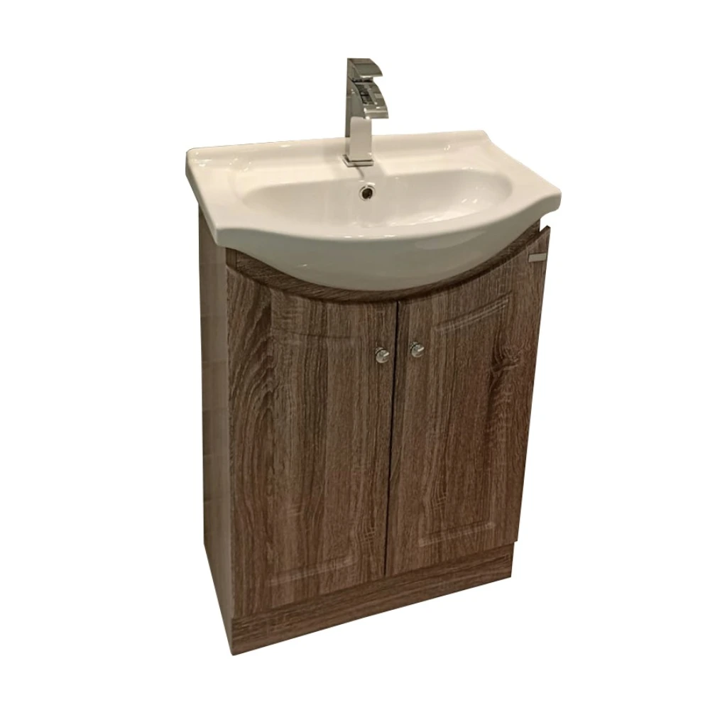 Mueble c/mesada y 2 puertas Dark Sona -RGM-101W