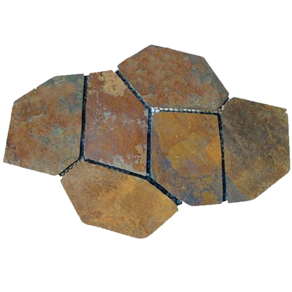 Mosaico piedra oxido -RG-PV01