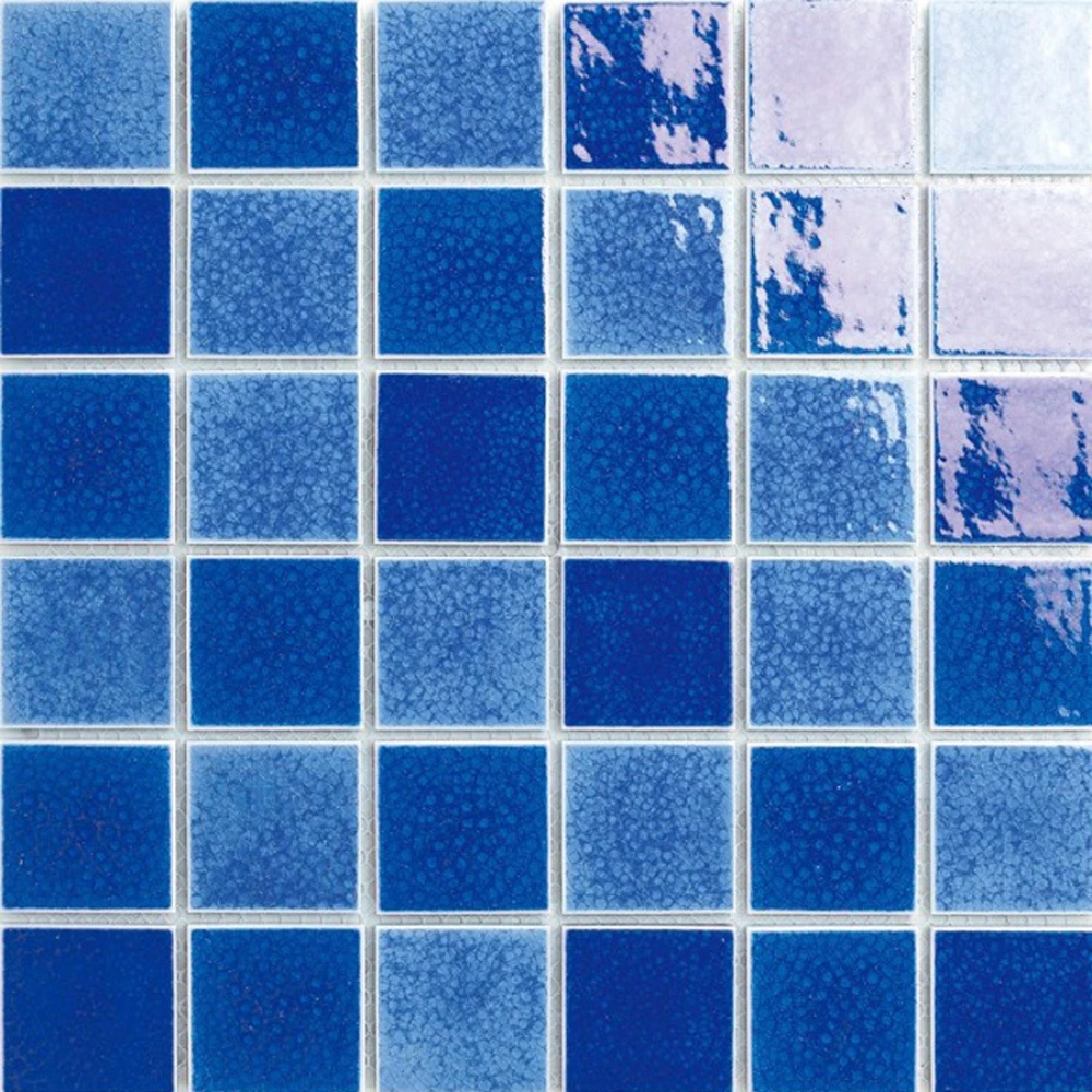 Mosaico vidrio tonos azules -RG-486204