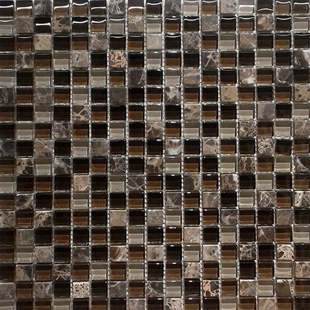 Mosaico mármol / vidrio