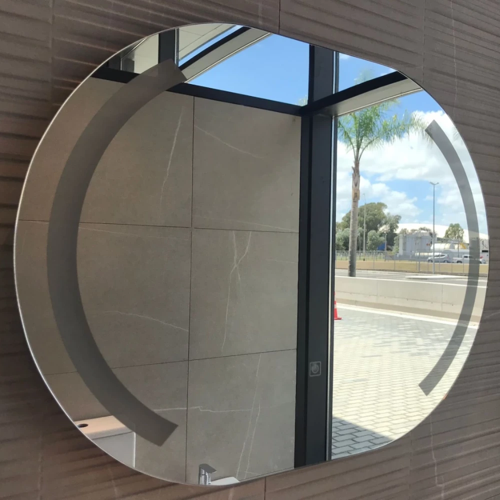 EBLO802L Espejo Led Oval  80 x 60cm luz Fria