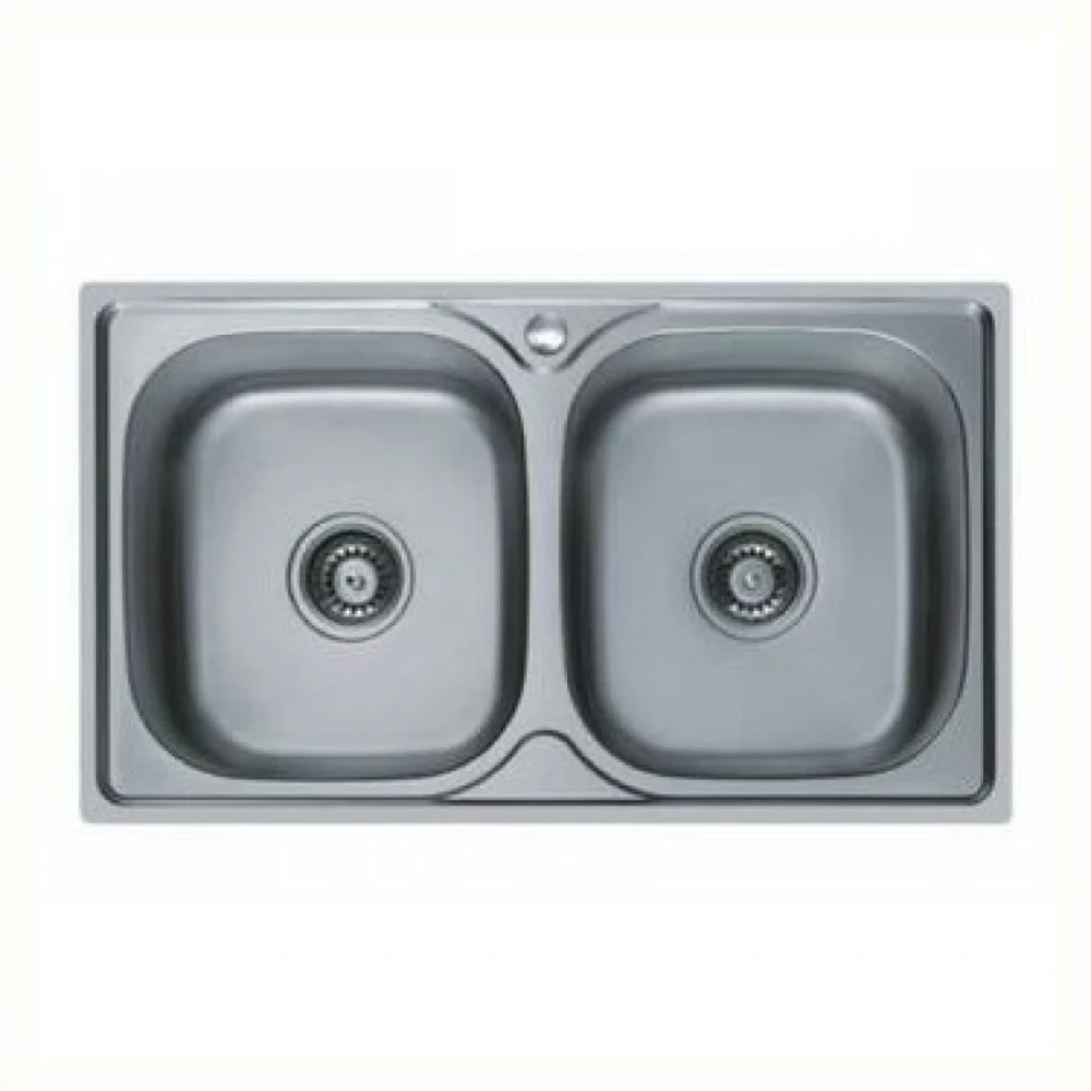 Pileta Doble VINDEX (Sobreponer) -VI7842DL
