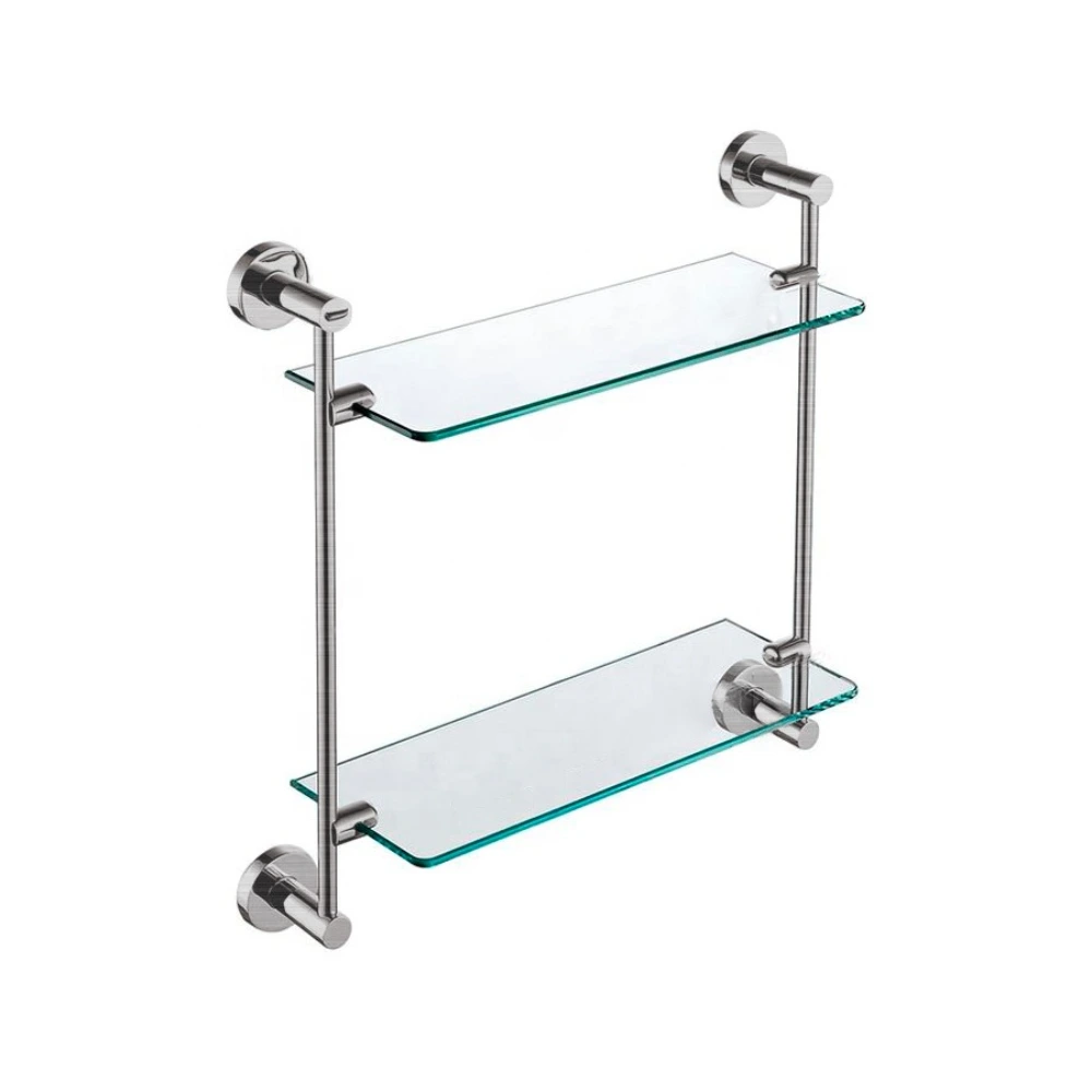 Repisa Doble Vidrio Project Inox