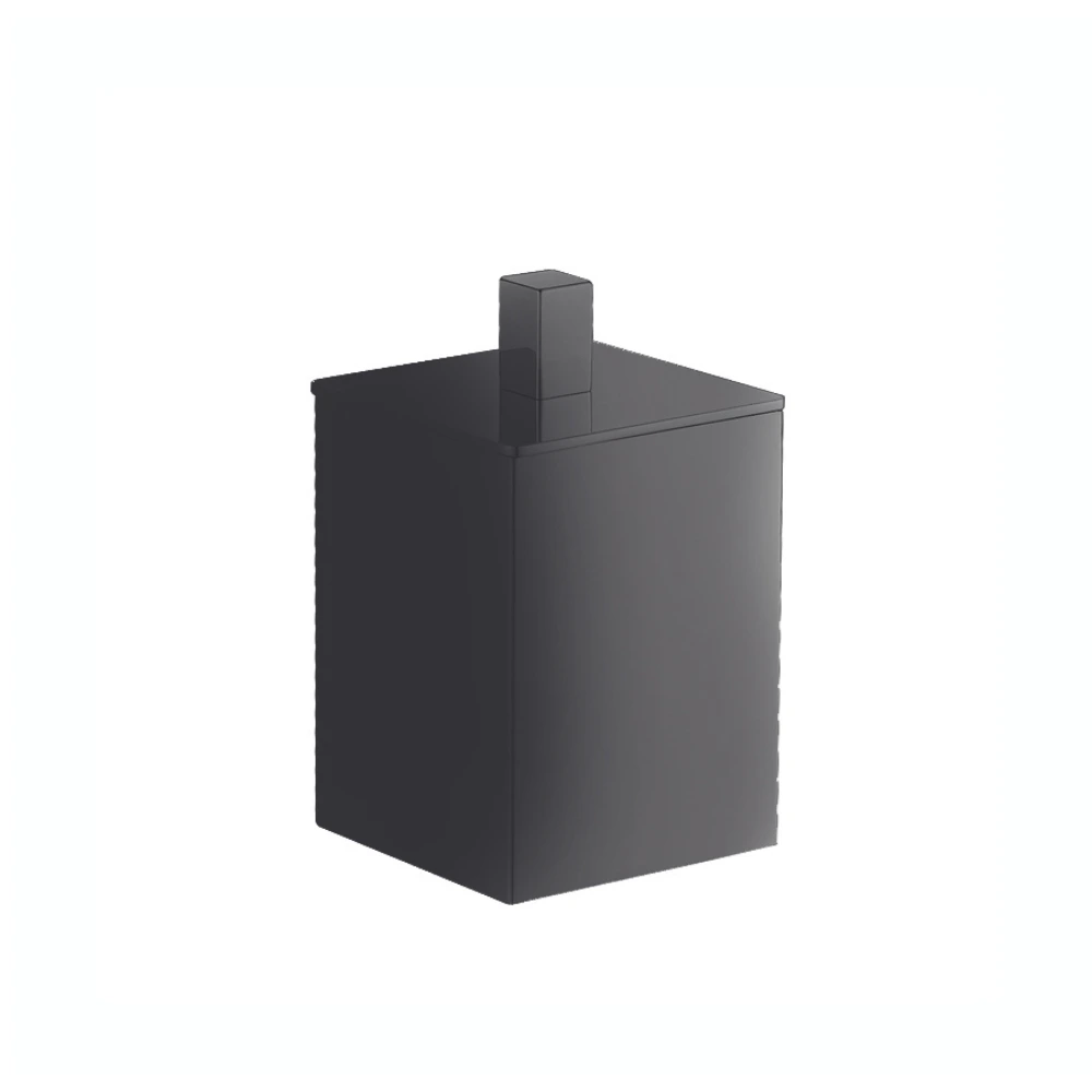 Porta Algodón Cuadro Black