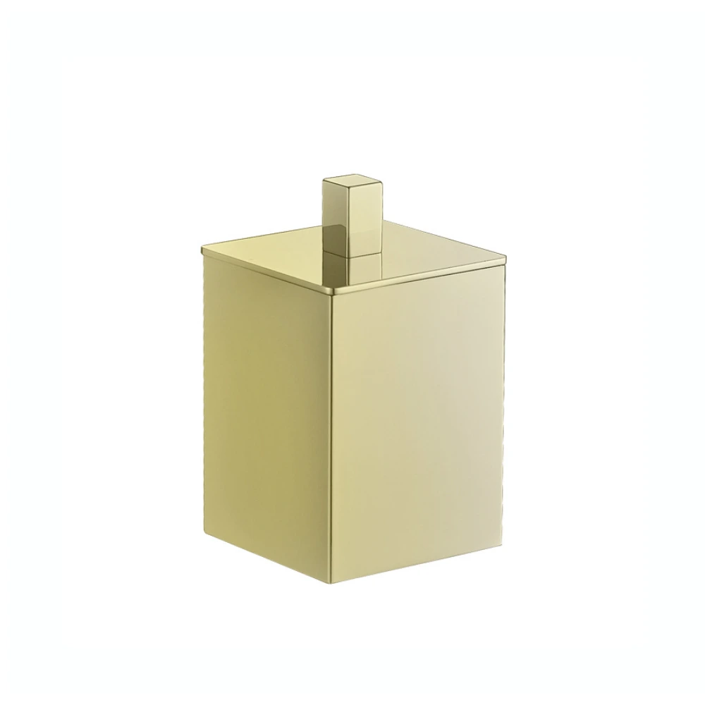 Porta Algodón Quadro Gold