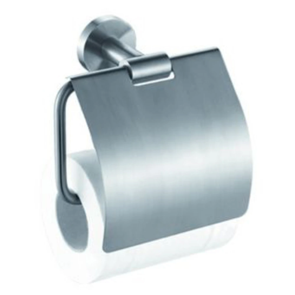 Portarollo con tapa Inox Cromo