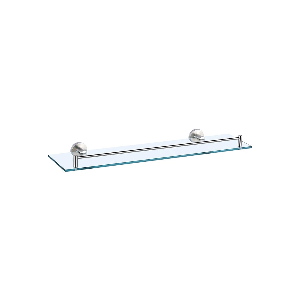 Repisa de vidrio Inox Cromo