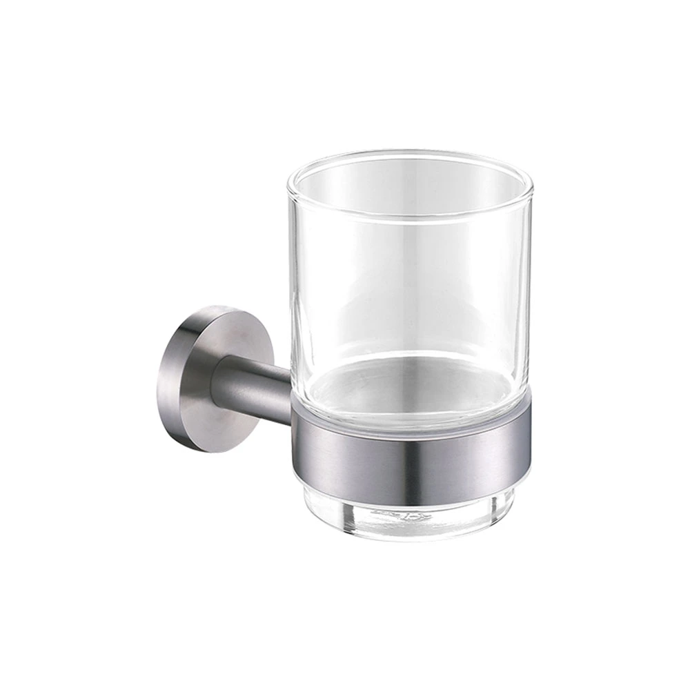 Vaso y posavaso Inox Mate