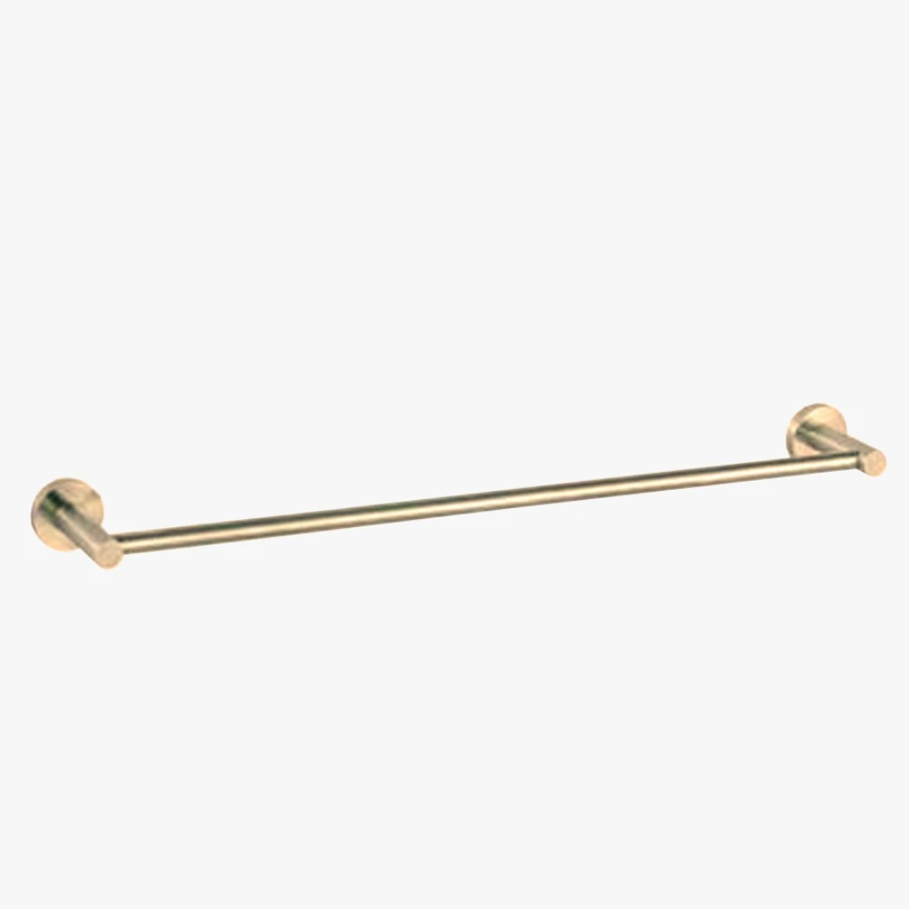 Toallero Barra Satin Dorado Mate Brushed Brass